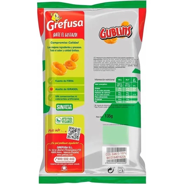 Gublins Grefusa Caja de 32 unidades