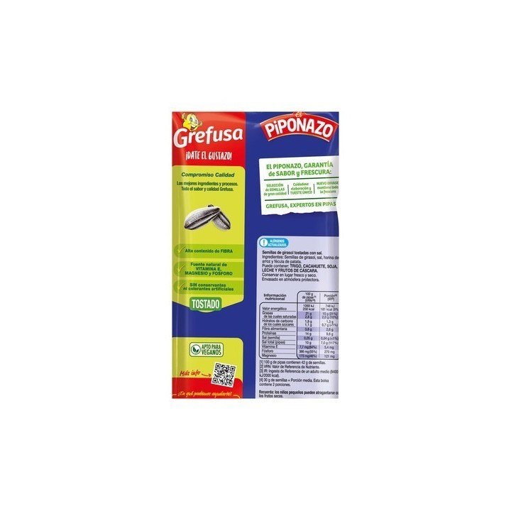 Caja Grefusa de Piponazo 24 ud. 119 gramos