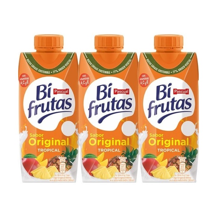 Zumo BiFrutas Tropical De Pascual - ¡Delicioso!