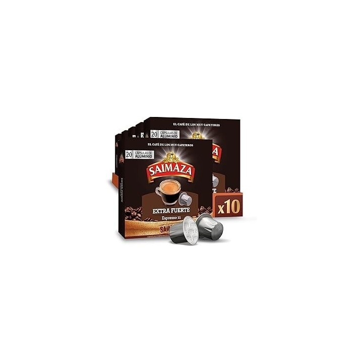 Extra Fuerte Saimaza 4 cajas d 20 cápsulas Nespresso®