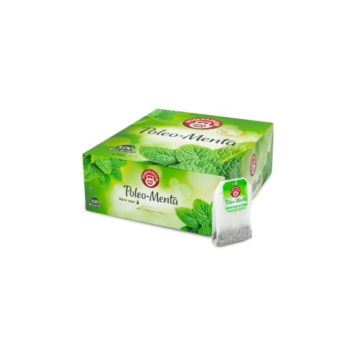 Infusión Menta Poleo Pompadour 100 Bolsitas Especial H – ...