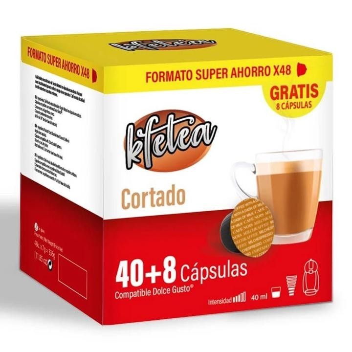 Cortado Kfetea 4 cajas de 48 c Dolce Gusto®