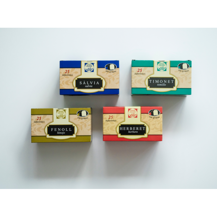 Infusión TIMONET, de tomillo Herbes l'Alcoia – Pack Ahorro