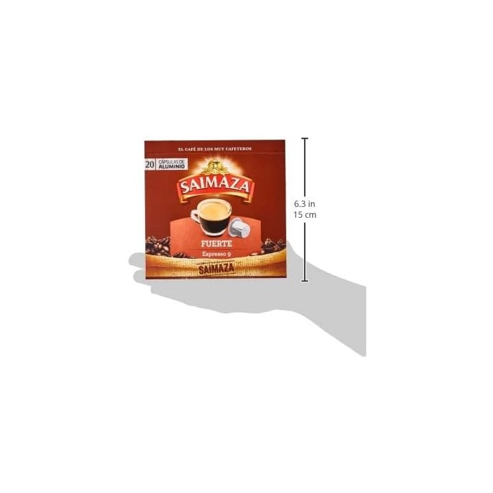 FUERTE Saimaza 10 cajas de 20 cápsulas Nespresso®