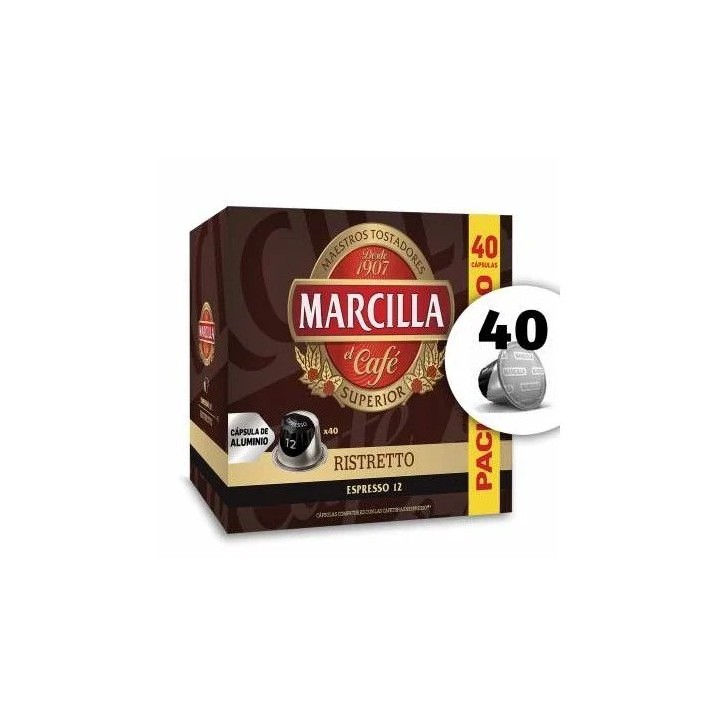 Ristretto Marcilla 5 cajas de 40 cápsulas Nespresso®