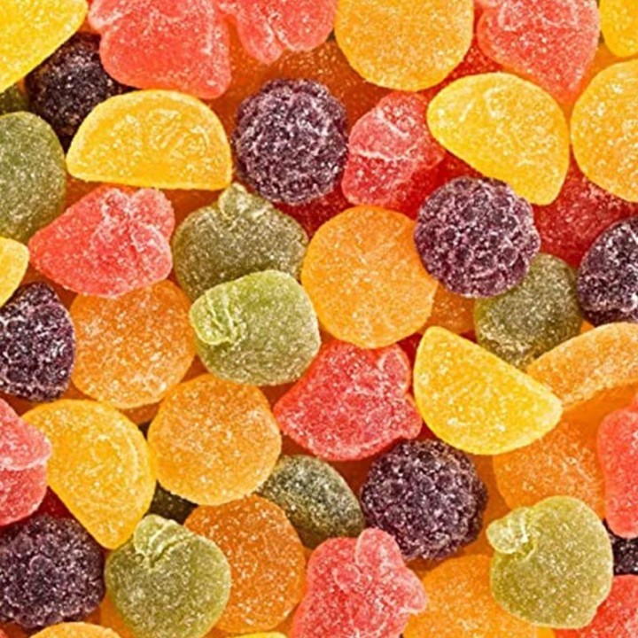 Gominolas Frutissima Veggie de Haribo. Caja de 18 ud x