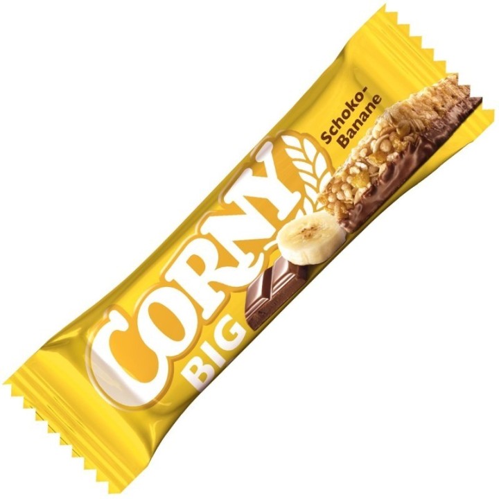 Corny Big Chocolate-Banana caja 24 unidades de 50 gr