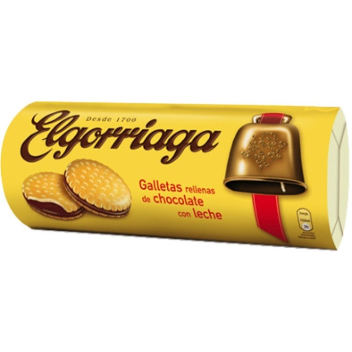 Caja Galletas Chocolate ELGORRIAGA, 18 ud. de 60 gr
