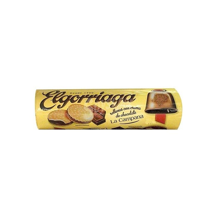Caja Galletas Chocolate ELGORRIAGA, 18 ud. de 60 gr