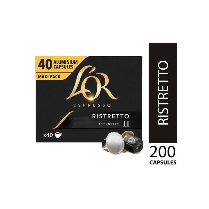 Ristretto L'or 200 cápsulas Nespresso®