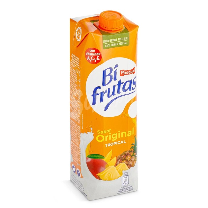 Zumo BiFrutas Tropical De Pascual - ¡Delicioso!