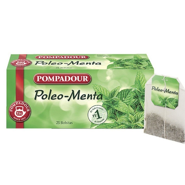 Infusión Menta Poleo Pompadour 100 Bolsitas Especial H – ...
