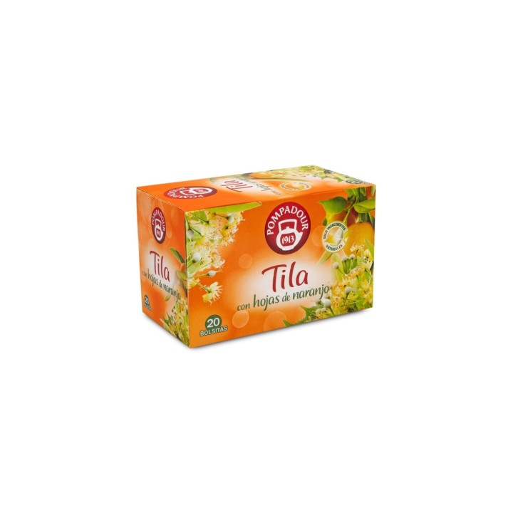 Infusión Tila Pompadour 100 Bolsitas Especial Hosteler – ...