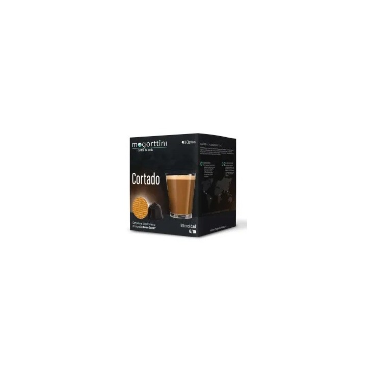 Cortado Mogorttini 4 cajas de 16 cápsulas Dolce Gusto®