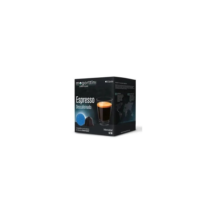 Descafeinado Mogorttini 4 caja 16 cápsulas Dolce Gusto®