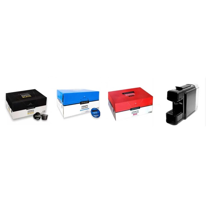 Stracto Profesional Black, 96 cápsulas de 8gr compatibl