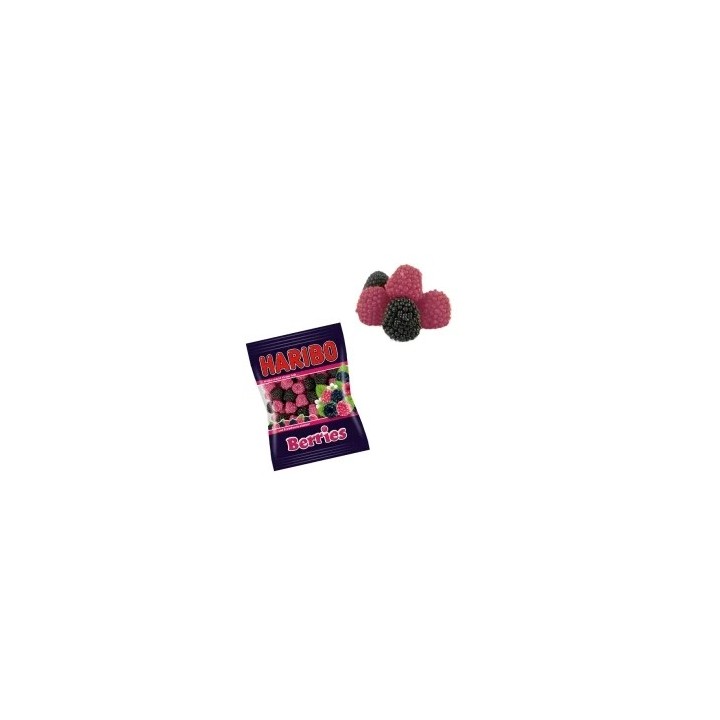 Berries Original Haribo 100 gramos caja 18 unidades