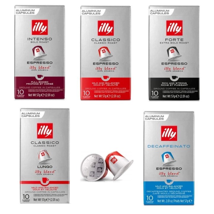 Master espresso intenso illy 100 cápsulas Nespresso®