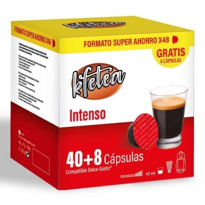 Intenso Kfetea 4 cajas de 48 c Dolce Gusto®