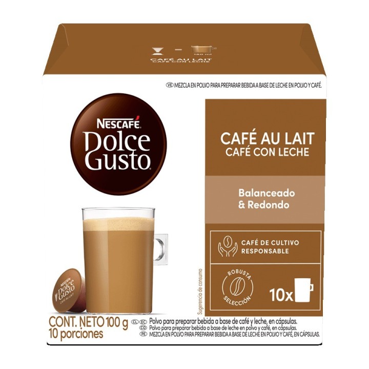Café con Leche 48 cápsulas Dolce Gusto®