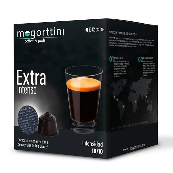 Extra Intenso Mogorttini 4 caj 16 cápsulas Dolce Gusto®