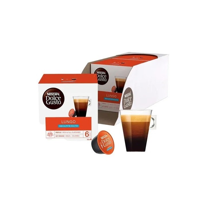 Descafeinado Cafe Lungo 48 cápsulas Dolce Gusto®