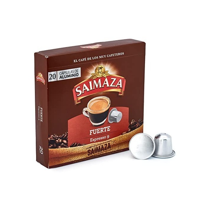 Saimaza Fuerte 80 cápsulas Nespresso®