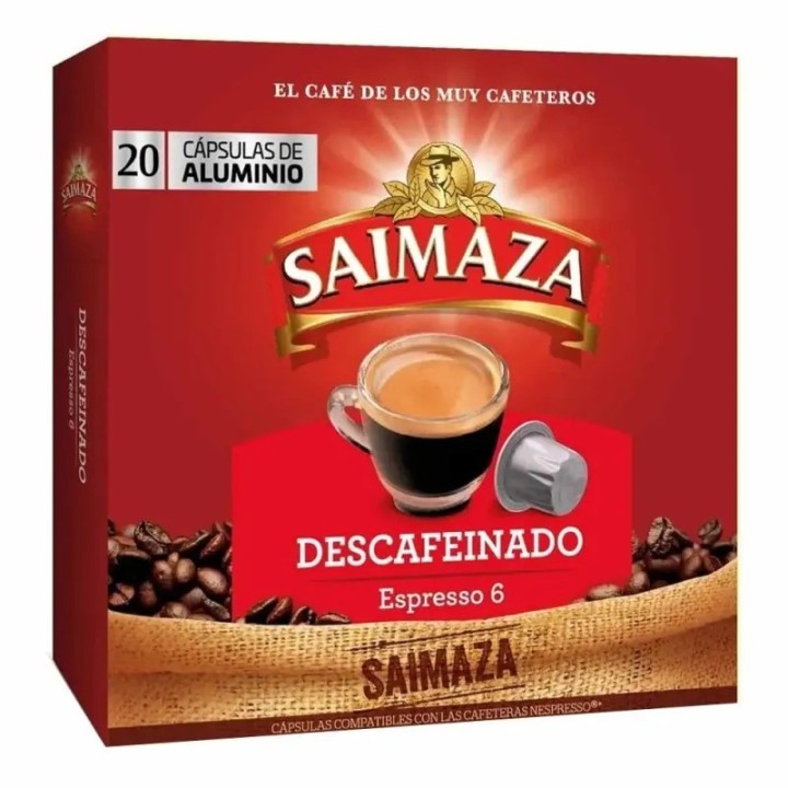 Descafeinado Saimaza, 80 cápsulas Nespresso®