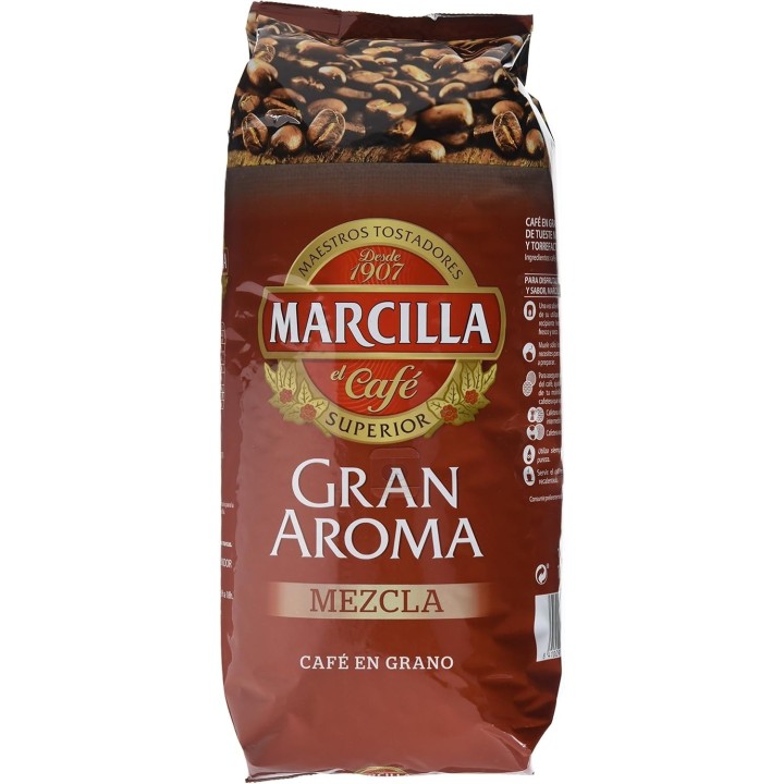 Marcilla Marcilla Gran Aroma Mezcla, 80 – Café en Grano