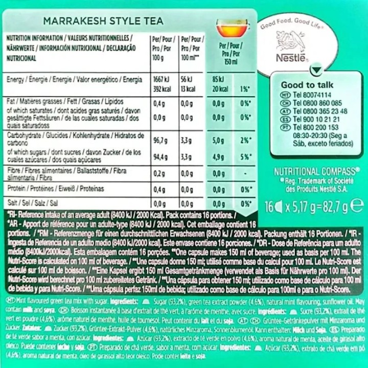 Marrakesh Style Tea 48 cápsulas Dolce Gusto®