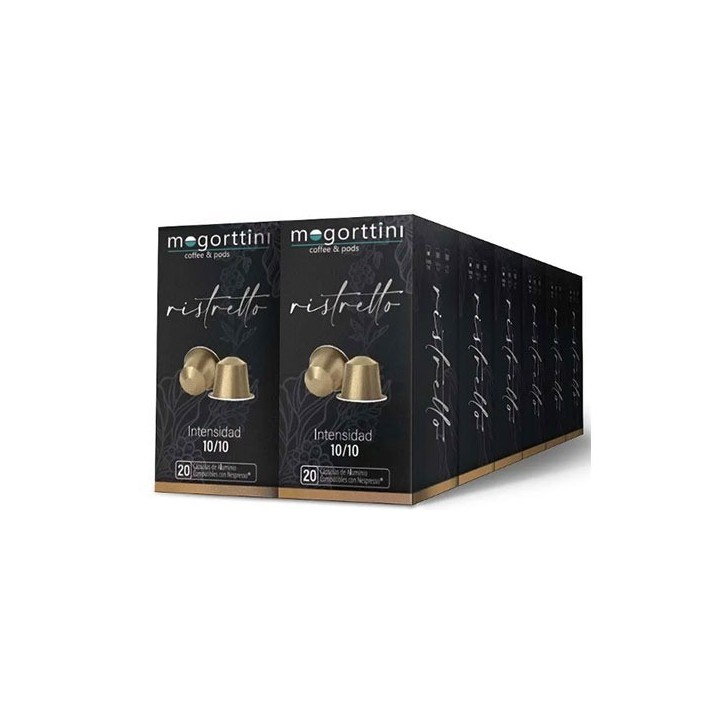 Ristretto 12 cajas Mogorttini. 240 Cápsulas Nespresso®