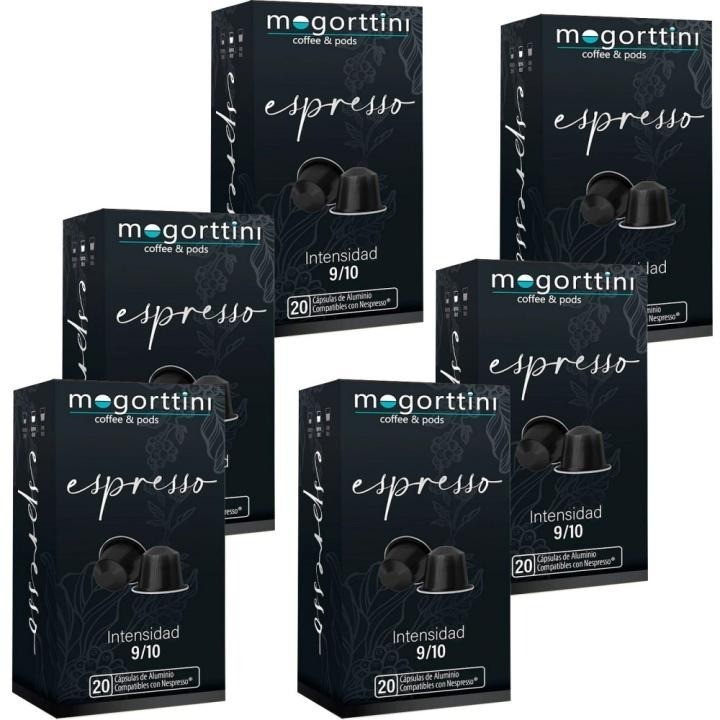Espresso 12 cajas Mogorttini d 20 cápsulas Nespresso®