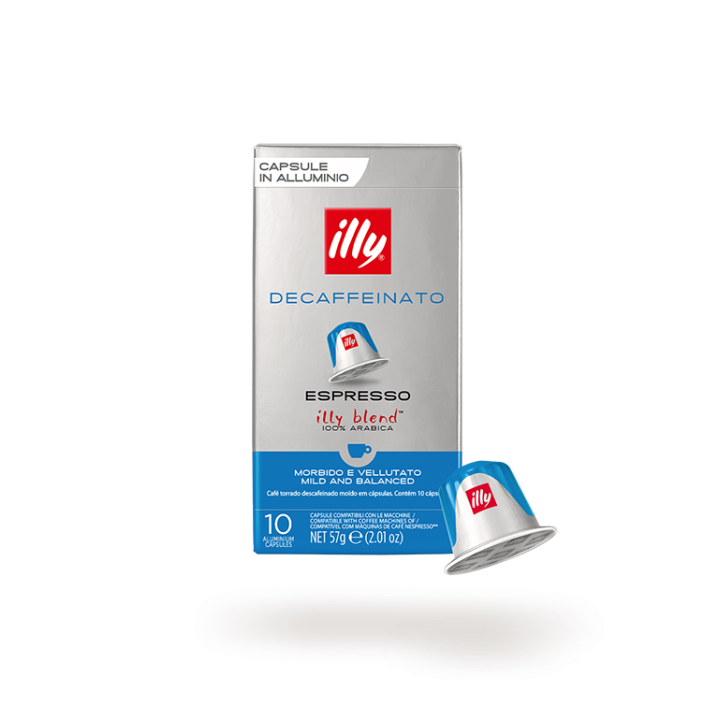 Descafeinado Illy 60 cápsulas Nespresso®