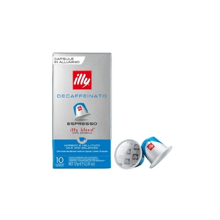 Descafeinado Illy 60 cápsulas Nespresso®