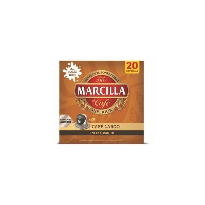 Café Largo Marcilla, 20 cápsulas Nespresso®