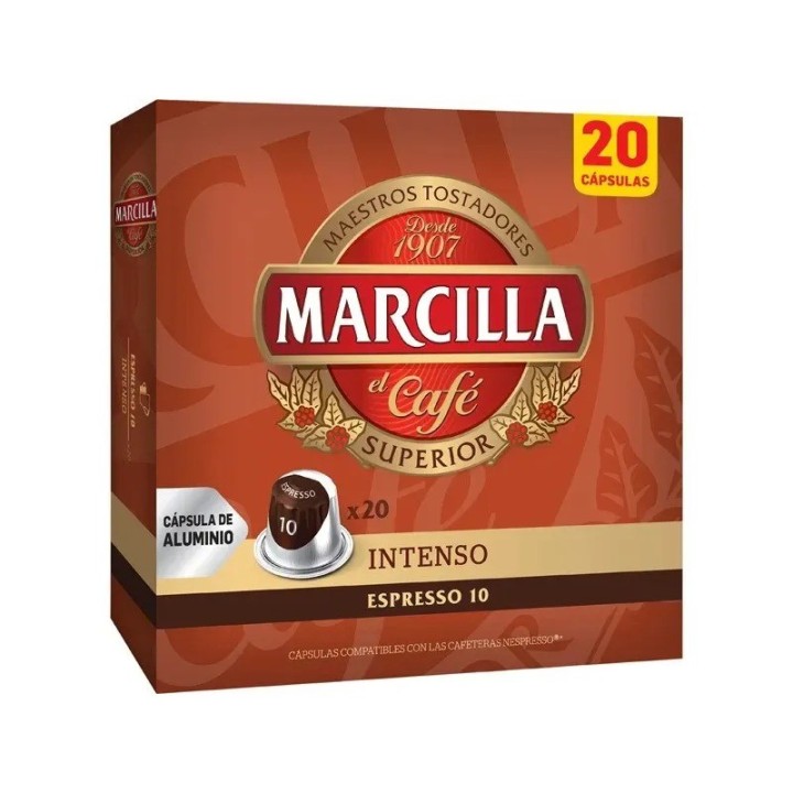 Intenso Marcilla, 20 cápsulas Nespresso®