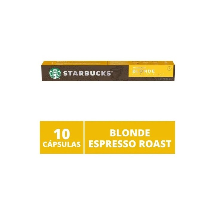Blonde Espresso Roast 10 cápsulas Nespresso®