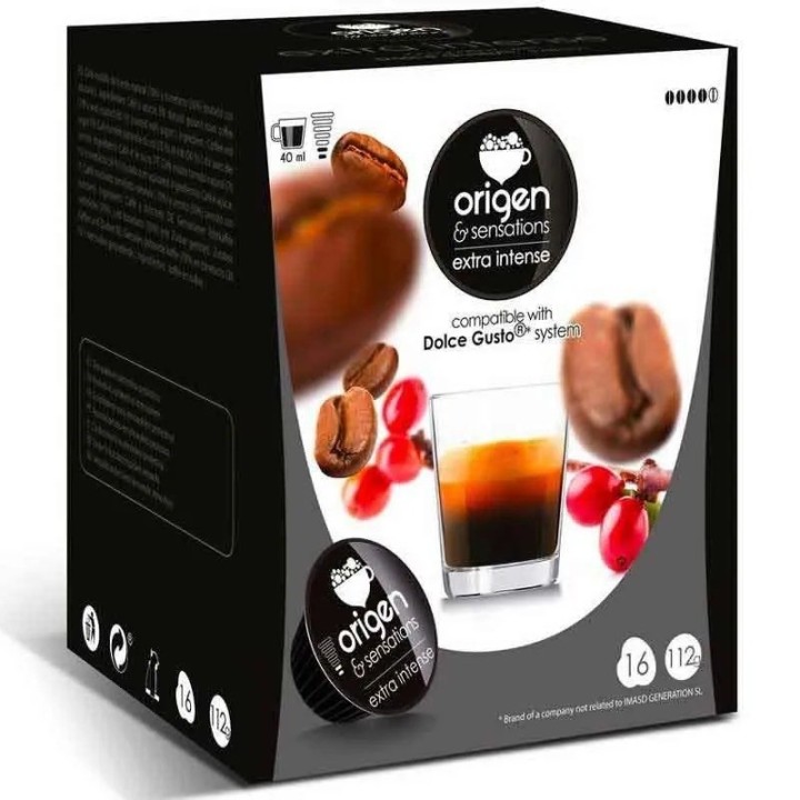 Extra intenso, 16 cápsulas Dolce Gusto®