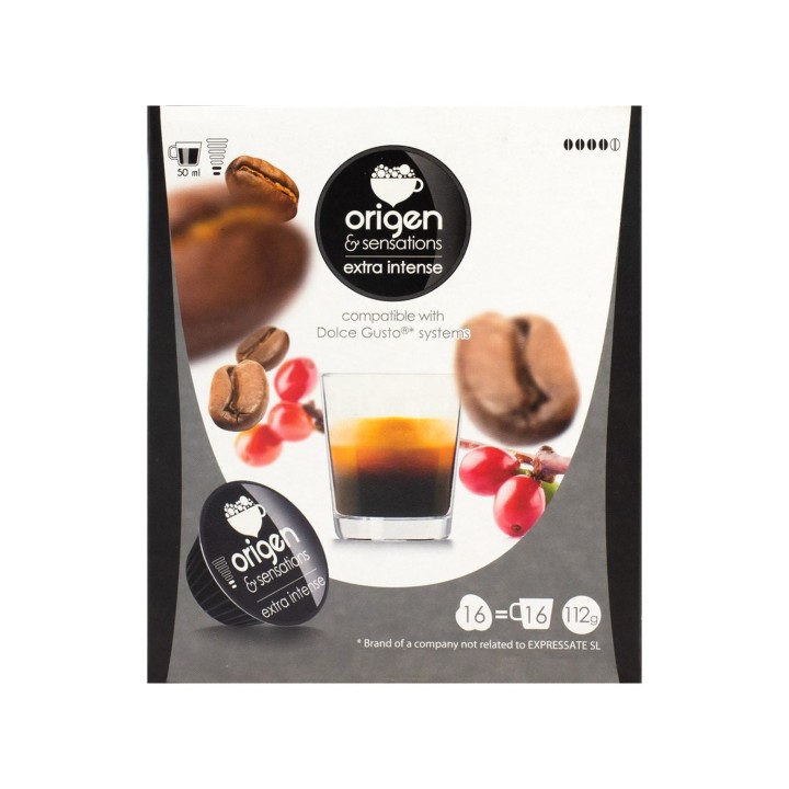 Extra intenso, 16 cápsulas Dolce Gusto®