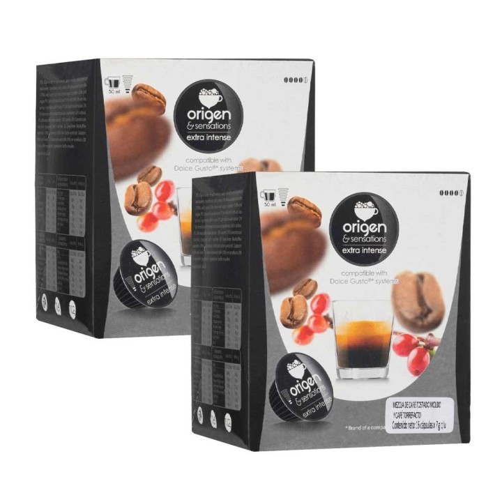 Extra intenso, 16 cápsulas Dolce Gusto®