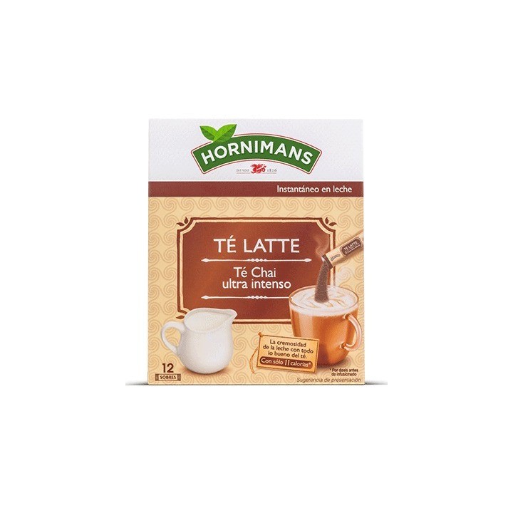 Infusión Te Latte Chai ultra intenso soluble , 12 sobr – ...