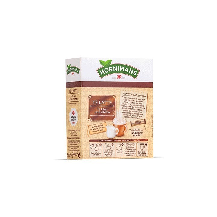 Infusión Te Latte Chai ultra intenso soluble , 12 sobr – ...