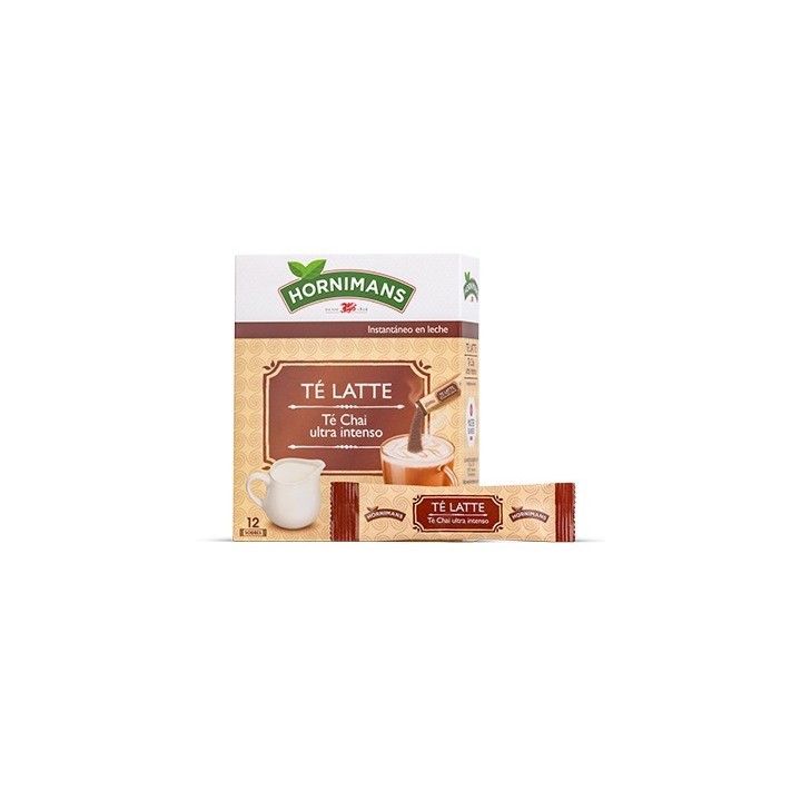 Infusión Te Latte Chai ultra intenso soluble , 12 sobr – ...