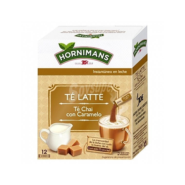 Infusión Te Latte Chai ultra intenso soluble , 12 sobr – ...