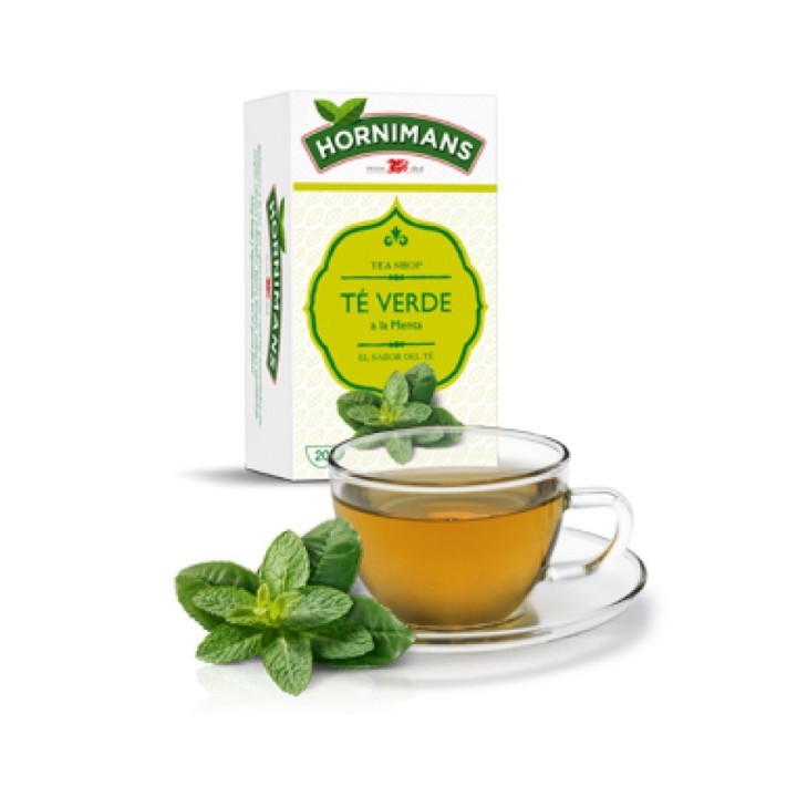 Infusión Té verde a la menta, Hornimans · Pack 5 caja – P...