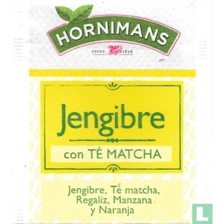 Infusión Infusión de Jengibre con Té Matcha, Regaliz, – P...
