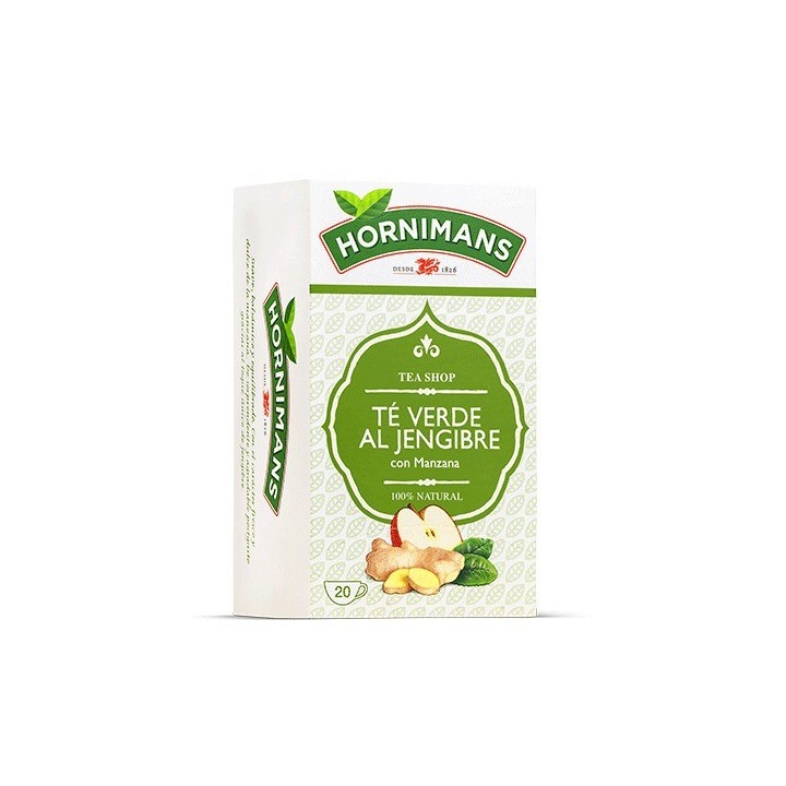 Infusión Té Verde al Jengibre con Manzana, Hornimans 2 – ...