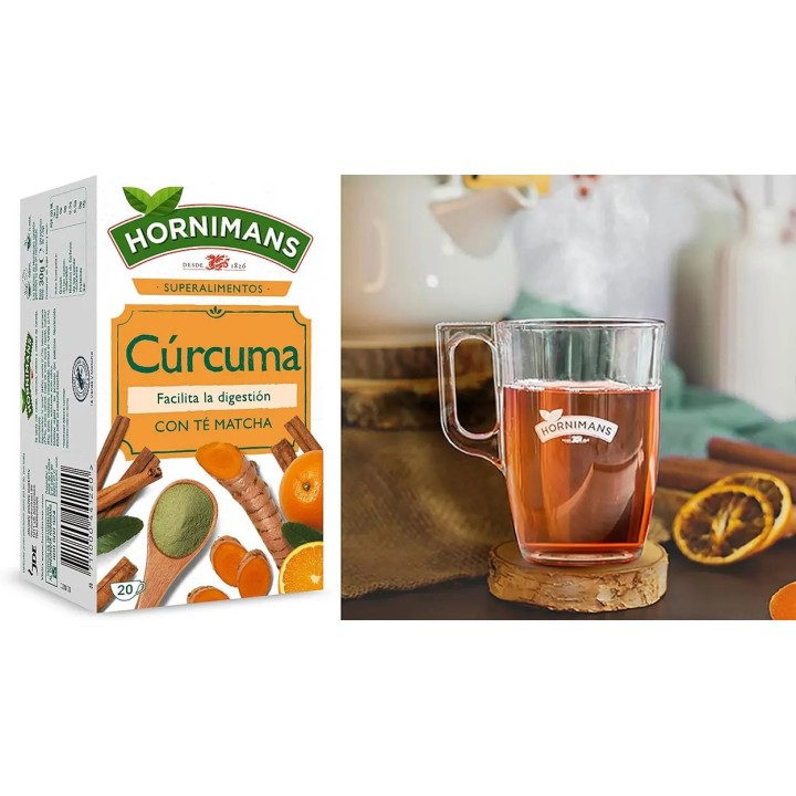 Infusión Infusión de Cúrcuma con Té Matcha,Canela, cla – ...