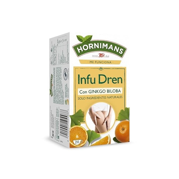 Infusión Dren con Ginkgo Biloba Hornimans · Pack 5 ca – P...