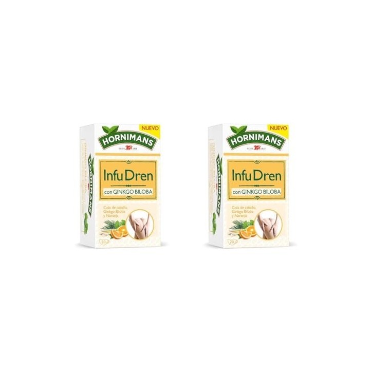 Infusión Dren con Ginkgo Biloba Hornimans · Pack 5 ca – P...